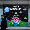 Mural en banner m²