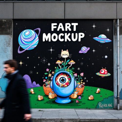 Mural en banner m²