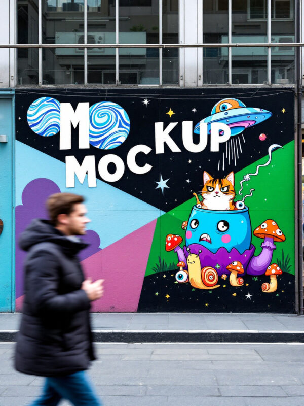 Mural en banner m²