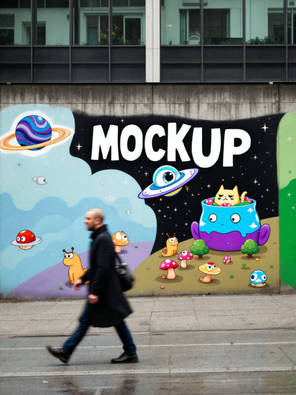 Mural en banner m²