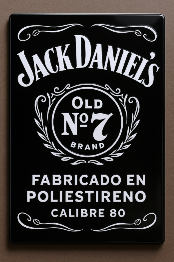 Señalizacion en poliestireno calibre 80 m²