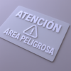 Señalizacion en poliestireno calibre 120 m²